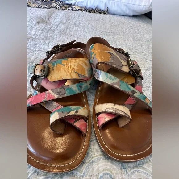 Patricia Nash fort bloom fidella sandals - Picture 5 of 15